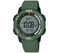 Lorus Sport Digi (40mm) Digital Dial / Green Silicone Strap R2377PX9 Watch