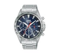 Lorus Sport Man Mens Analogue Solar Watch with Stainless Steel Bracelet RZ503AX9