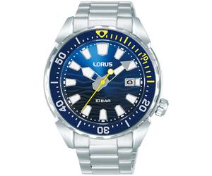 Lorus Sports RH947RX9 - Man - 41 mm - Analogue - Quartz - Mineral Glass Black 41 mm