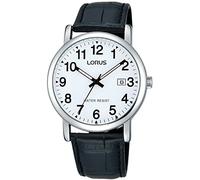 Lorus Unisex Adult Analogue Quartz Watch with Leather Strap RG865CX9