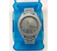 Lorus Unisex Blue Rubber Strap Sports 100 MT water resistant watch RG237SX-9
