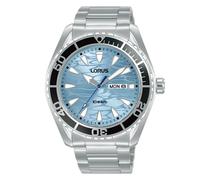 Lorus Watch RH389AX9 Mens Light Blue Wave Dial RRP £84.99