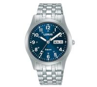 Lorus Watch RXN77DX9 Mens Stainless Steel, Blue Dial with Day/Date RRP £59.99