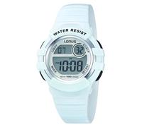 Lorus Watch Unisex Chronograph Digital Watch White PU Strap R2383HX9