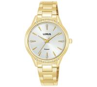 Lorus Ladies Silver Dial Gold Tone Bracelet Watch RG258YX9