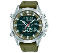 LORUS Men's Analogue Digital Watch with Silicone Strap RW669AX9
