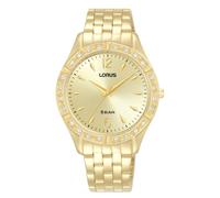 Lorus Women's 34mm Gold Tone Dial and Gold Tone Bracelet Watch