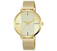 Lorus Women's Analogue Quartz Watch, Gold, Fashionable