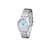 Lorus Women's Analogue Quartz Watch with Stainless Steel Strap, Silver/Blue, Silver/Blue, Bracelet