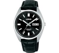 Lorus Women's Automatic Watch Stainless Steel Silver Leather Strap