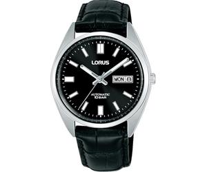Lorus Women's Automatic Watch Stainless Steel Silver Leather Strap