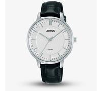 Lorus Women's Black Strap Watch RG277TX9 in Silver Lorus Silver One Size