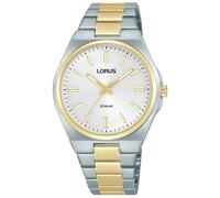 Lorus Women's Heritage White Sunray Dial Two Tone Stainless Steel Bracelet Watch