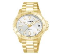 Lorus Watches Rg816dx9 34mm 10atm Quartz/analogical Woman Watch Golden Woman