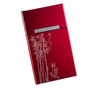 Lorxilar Cigarette Case Slim Metal Cigarette Hard Box for Men And Women with Magnetic Switch 20 Capacity,One Size,W