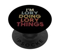 Lory Name Lory Personalized Name First Given PopSockets Adhesive PopGrip