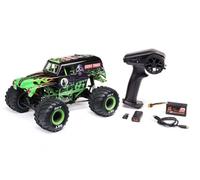 Losi 1/18 Mini LMT 4X4 Brushed Monster Truck RTR, Grave Digger