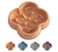 LOS ANDES Slow Feeder Dog Bowl Small, Slow Eating Dog Bowl Stop Feeding Bowl Anti-Choking Bloat Non Skid Puzzle Feeder Healthy Eating Bowl for Small Medium Size Dogs