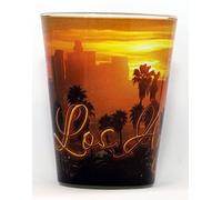 Los Angeles California City Sunset Shot Glass