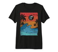 Los Angeles California Dreaming T Shirt CA Long Beach Surf Premium T-Shirt
