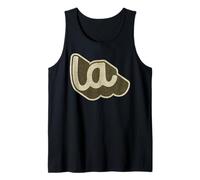 Los Angeles California Retro Vintage City Graphic LA Tank Top