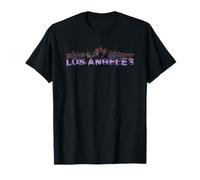 Los Angeles - California - Skyline - Purple Cloud Version. T-Shirt