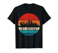 Los Angeles California Skyline Vintage California LA Value Graphic T-Shirt