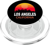 Los Angeles California State USA Vintage Sunset Retro City PopSockets PopGrip for MagSafe