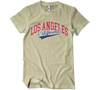 Los Angeles California T-Shirt Khaki