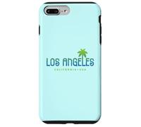 Los Angeles California Typographic Palm Tree Design Case for iPhone 7 Plus/8 Plus