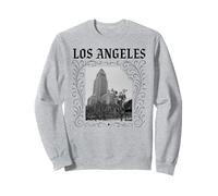 Los Angeles City Hall California Retro 323 DTLA Downtown LA Sweatshirt