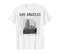 Los Angeles City Hall California Retro 323 DTLA Downtown LA T-Shirt