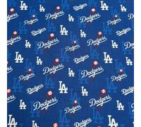 Los Angeles Dodgers Fabric - Officially Licensed MLB Cotton Quilting Fabric by Fabric Traditions, Precut Yardage for Sewing, Quilting & Crafts