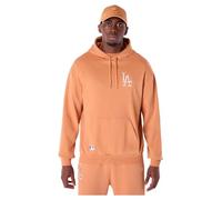 LOS ANGELES DODGERS New Era MLB LE Oversized Hoodie Dark Beige
