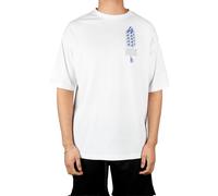 LOS ANGELES DODGERS Unisex Short Slee_Los T-Shirt, White, S EU