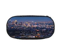 Los Angeles Heavens Print Pencil Pouch for Kids Fun Pencil Case Pouch for Girls Large Pen Case with Zipper, Portable Pencil Bag Holder for School Sudent Teacher Stationery
