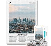 Los Angeles Jigsaws 1000 Pieces for Adults,Challenging Game And Family Play for Is Ideal As A Gift for The Whole Family 50x75cm