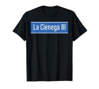 Los Angeles LA Street Signs La Cienega Bl for Men and Women T-Shirt