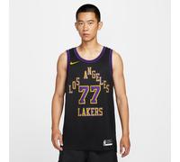 Los Angeles Lakers City Edition Men's Nike Dri-FIT NBA Swingman Jersey - Black - Polyester S