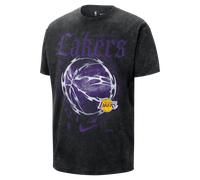 Los Angeles Lakers Courtside "Halloween" Men's Nike NBA Max90 T-Shirt - Black - Cotton