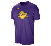 Los Angeles Lakers Courtside Men's Nike NBA T-Shirt - Purple - Cotton M