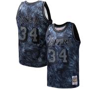 Los Angeles Lakers Jersey Men's NBA M&N Shaquille O'Neal 34 Top - New