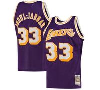 Los Angeles Lakers Kareem Abdul-Jabbar Alternate Swingman Jersey By Mitchell &