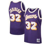 Los Angeles Lakers Magic Johnson 1984-85 Road Swingman Jersey by Mitchell &