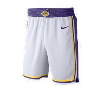 Los Angeles Lakers Men's Nike NBA Swingman Shorts - White - Polyester L