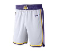 Los Angeles Lakers Men's Nike NBA Swingman Shorts - White - Polyester XXL