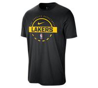 Los Angeles Lakers Men's Nike NBA Training T-Shirt - Black - Cotton S