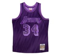 Los Angeles Lakers NBA Jersey Shaquille O’Neal Monochrome Swingman Violet M