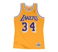 Mitchell & Ness x NBA Los Angeles Lakers 1996-97 Home Swingman Jersey 'Shaquille O'Neal 34' SMJYGS18177-LALLTGD96SON XXL