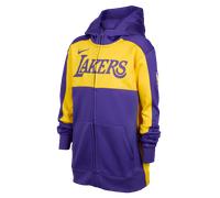 Los Angeles Lakers Showtime Older Kids' Nike Dri-FIT NBA Full-Zip Hoodie - Purple - Polyester/Elastane L